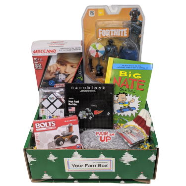 Entertain Kids on a Dime Surprise Christmas Holiday Toy Box